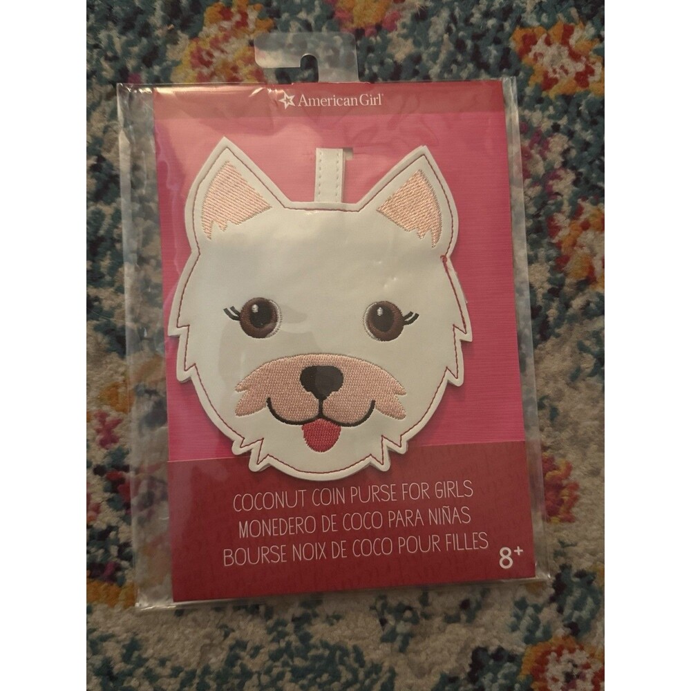 NEW Sealed American Girl Coconut Coin Purse